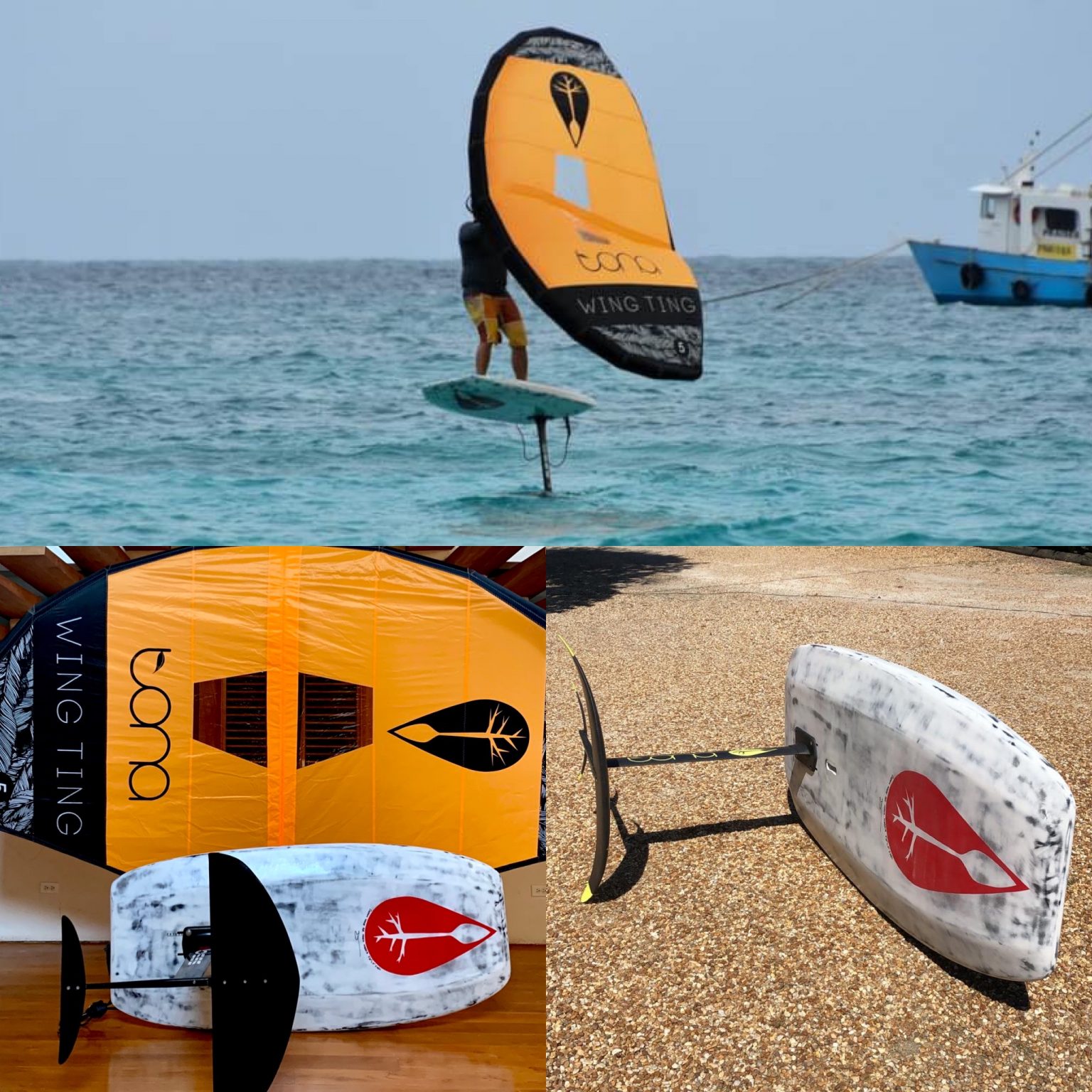 Custom Windsurf/Sup/Wing Foil Board Tona Kiteboarding
